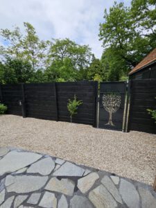 Tuin bij B&B Bij ons in het bos in Bergen op Zoom