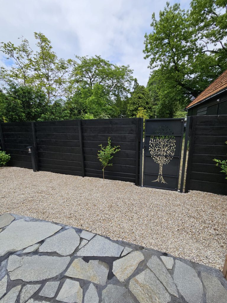 Tuin bij B&B Bij ons in het bos in Bergen op Zoom