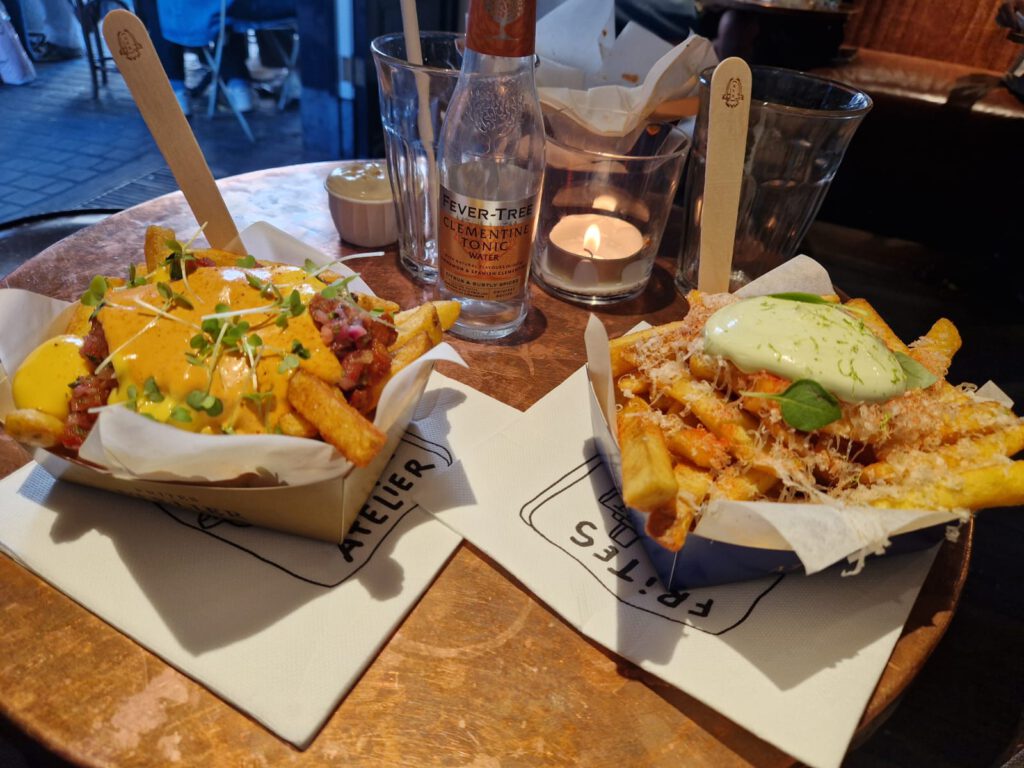 Frites Atelier Sergio Herman in Antwerpen op slechts 30 minuten rijden vanaf B&B Bij ons in het bos in Bergen op Zoom
