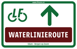 Waterlinie route Bergen op Zoom bij B&B Bij ons in het bos
